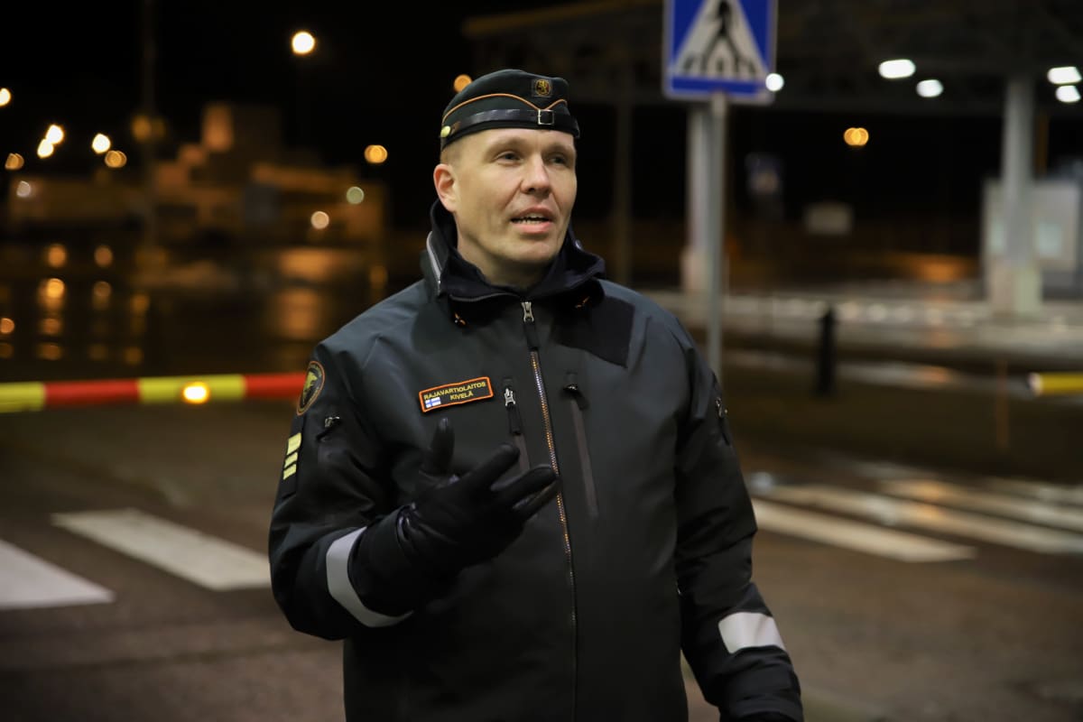Kaakkois-Suomen rajavartioston apulaiskomentaja Juha Kivelä.