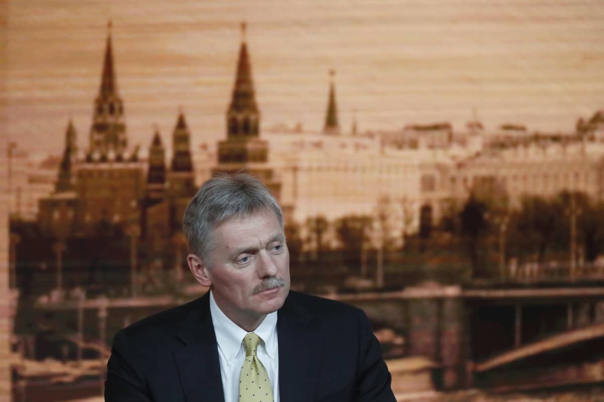 Venäjän presidentin tiedottaja, Dmitri Peskov.