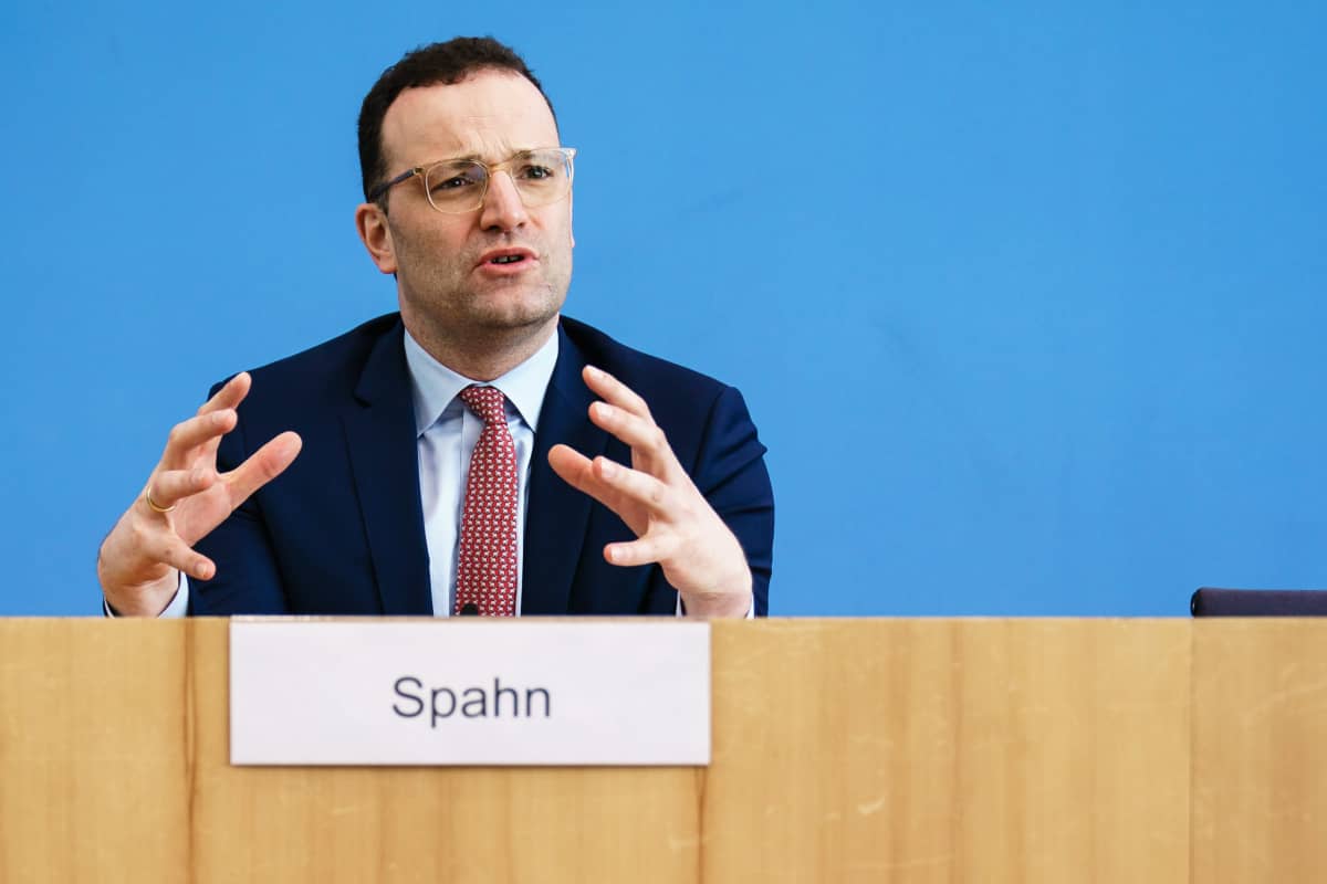 Saksan terveysministeri Jens Spahn.