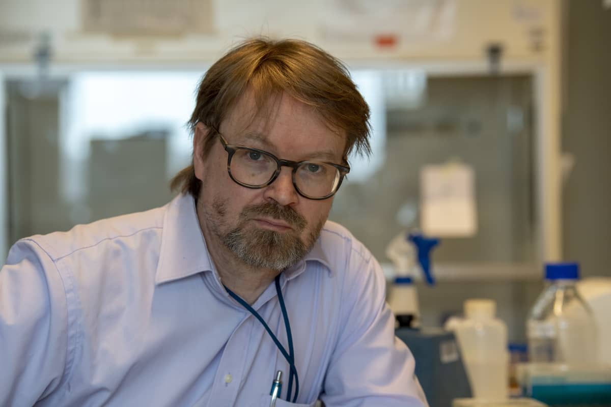 Virologian professori Olli Vapalahti.