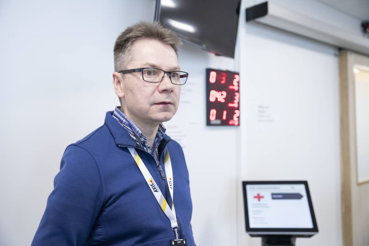 Yrittäjä Jyrki Hällström.