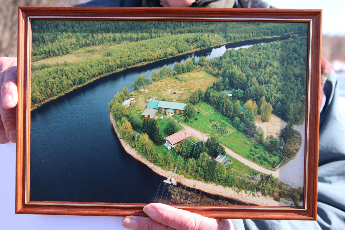 Kaarina Kosken kotitalo, joka sijaitsee tulva-alttiilla paikalla