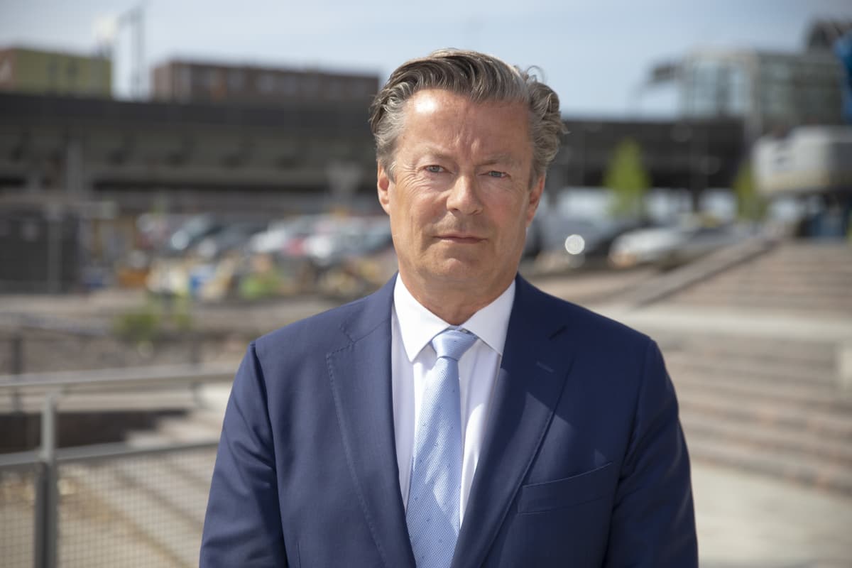 toimitusjohtaja Johan Friman K-Autosta.