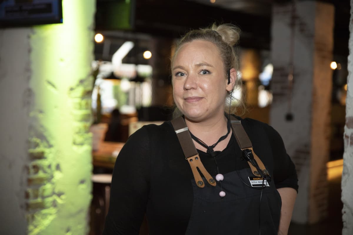 Porin Amarillo-ravintolan päällikkö Nina Martin