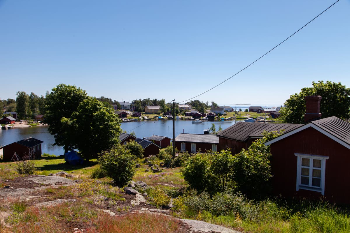 Asuntoja Haapasaaressa.
