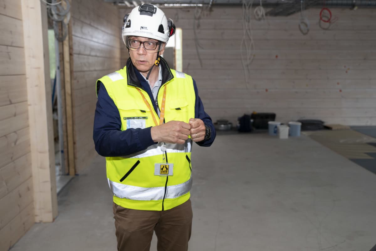 Kuopion kaupungin tilakeskuksen rakennuttajapäällikkö Panu Kangaslampi.