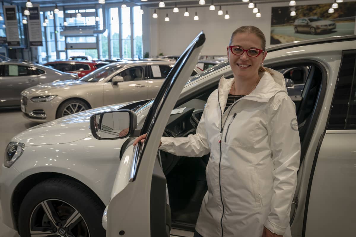 Jaana Kuivalainen, teknisen palvelun johtaja, Volvo Car Finland