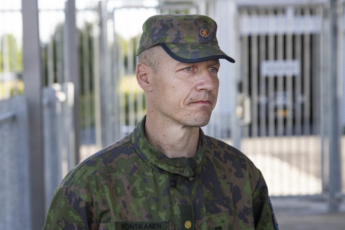 Karjalan lennoston majuri Marko Kontkanen.
