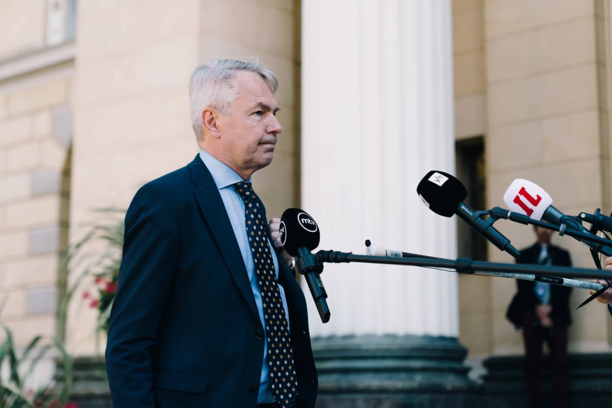 Pekka Haavisto, Säätytalo, 08.07.2020