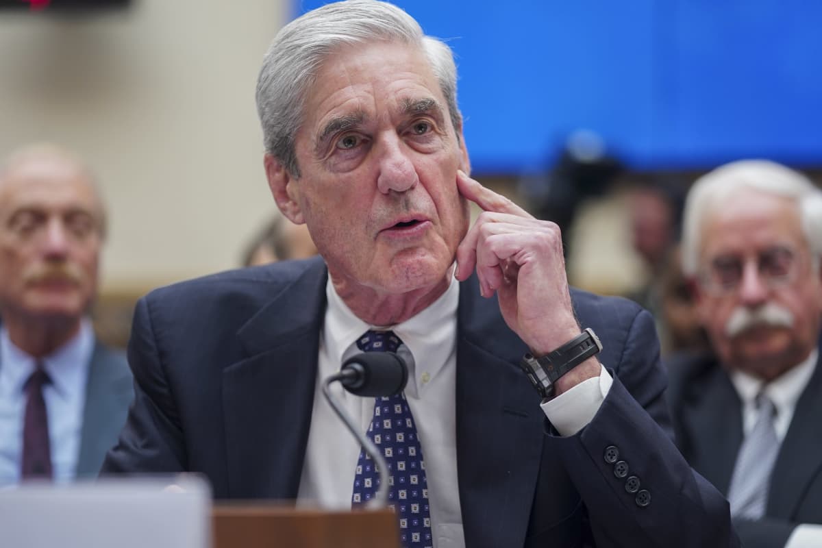 Venäjä-tutkintaa johtanut Robert Mueller kongressin kuultavana heinäkuussa 2019.