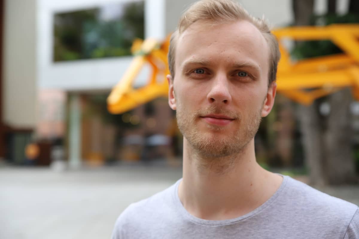 Oikeustieteen opiskelija Aki Tulimäki.