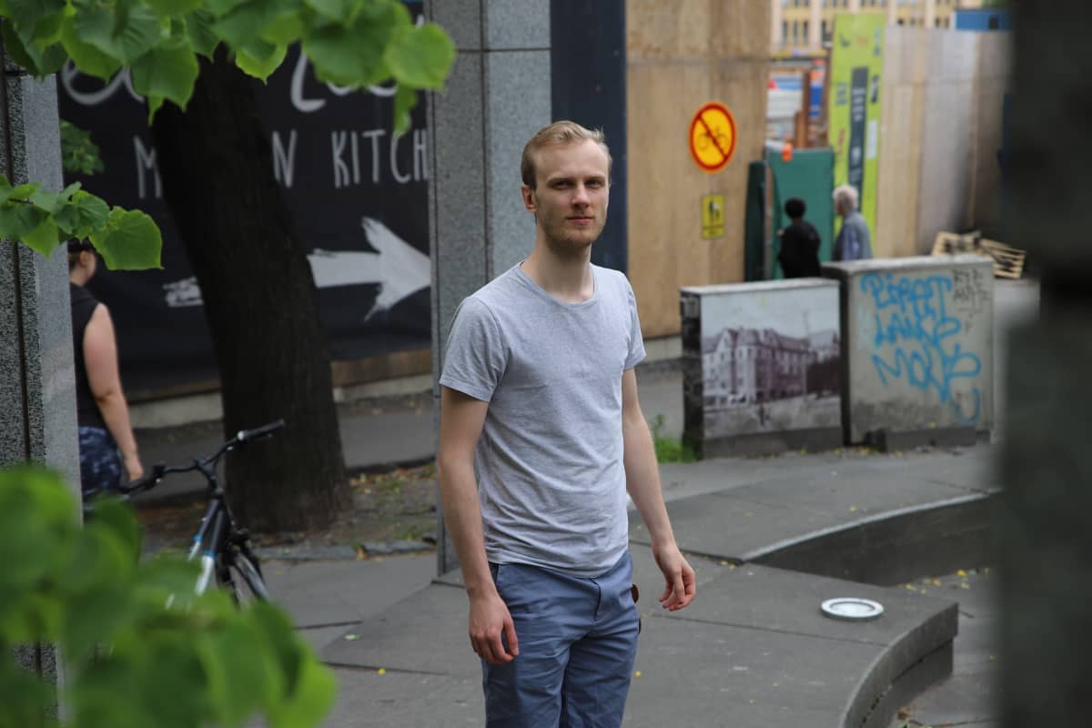 Oikeustieteen opiskelija Aki Tulimäki.