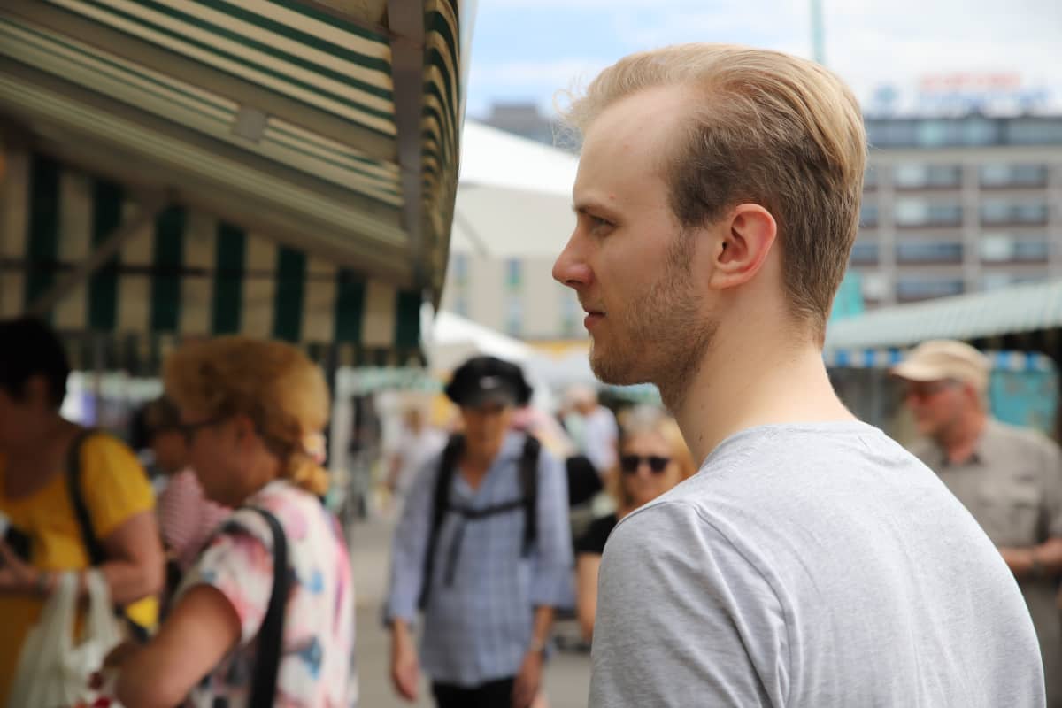 Oikeustieteen opiskelija Aki Tulimäki.