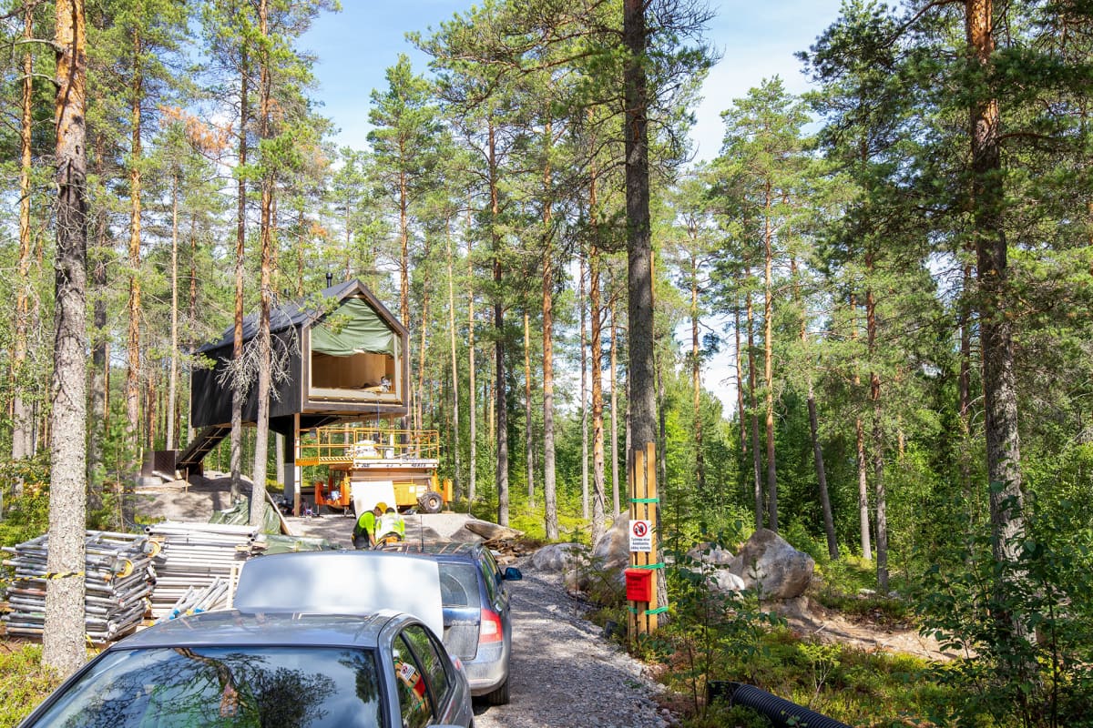 Niliaittaa rakennetaan.
