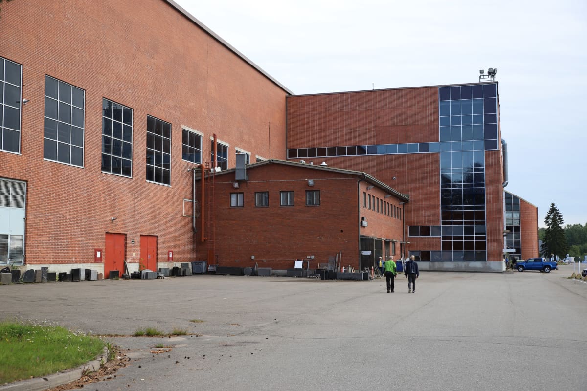 Voikkaan entinen paperitehdas Kouvolassa.