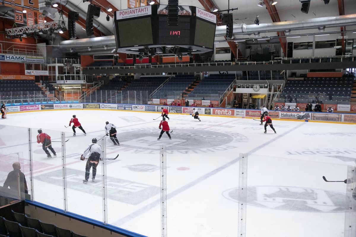 Pohjantähti-areena Hämeenlinnassa.