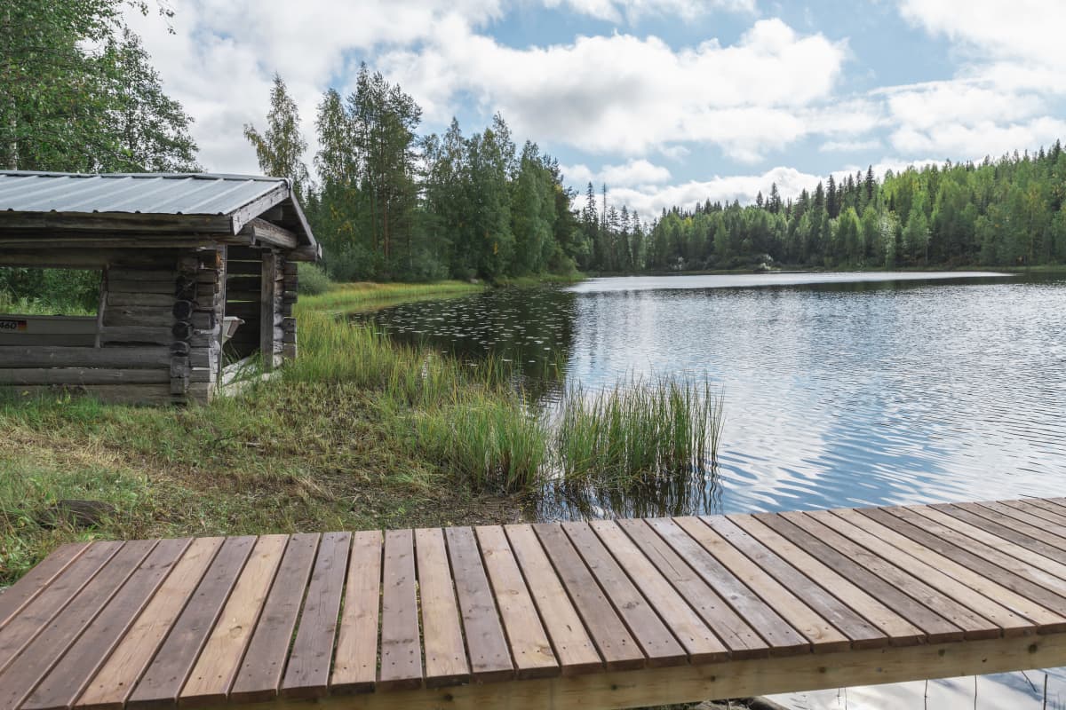 Näkymä laiturilta.