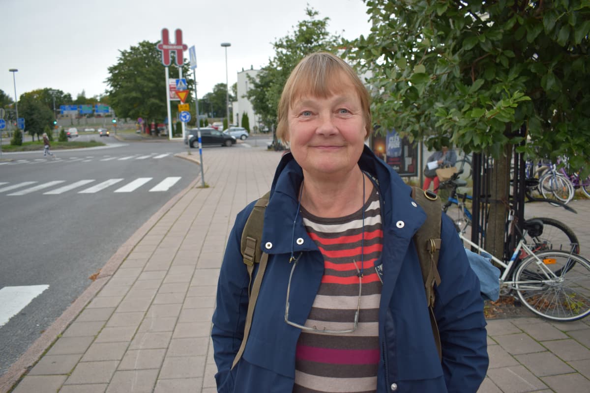 Kirsi Arino oli matkalla Raisiosta Helsinkiin.