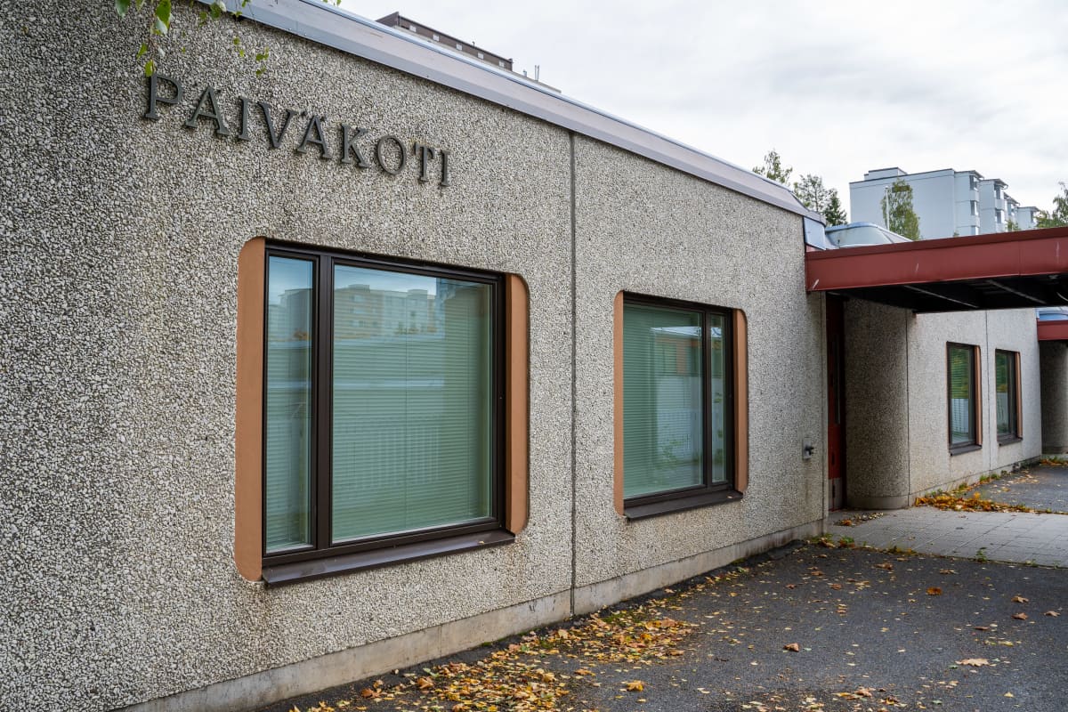 Kisapuiston entinen päiväkoti.