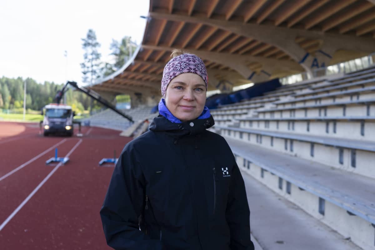 Jaana Kari Vimpelinlaakson urheilukeskuksella