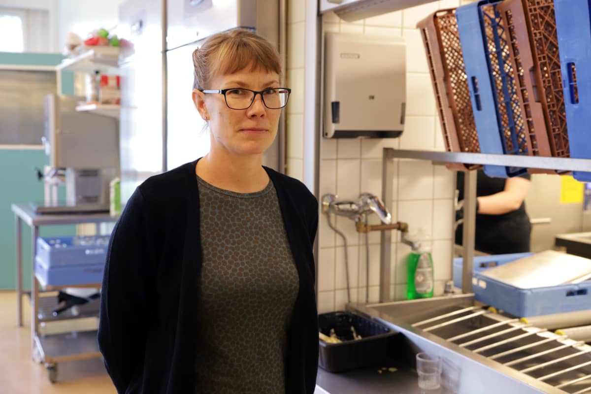 Riihimäen kaupungin ruokapalvelukoordinaattori Niina Niskanen