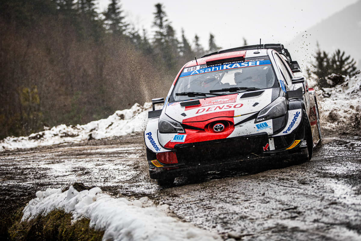 Kalle Rovanperä Monte Carlon MM-rallissa 2021.