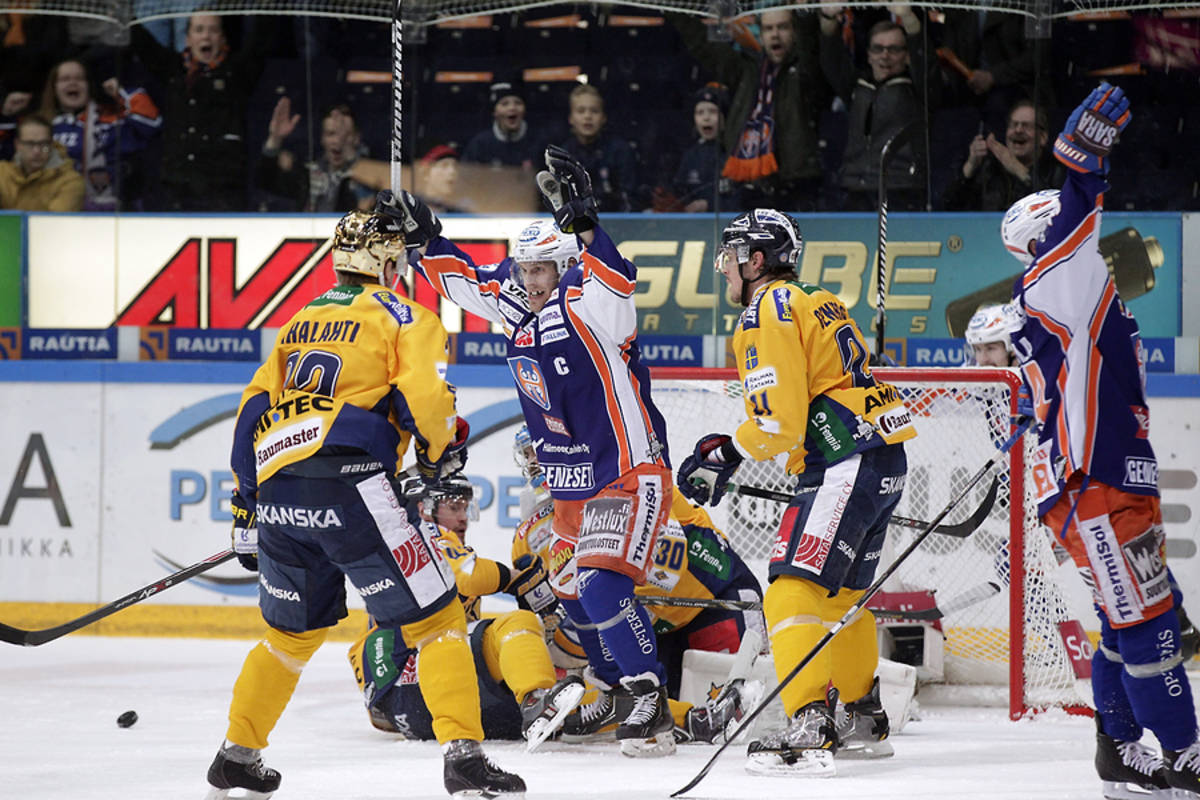 Ville Nieminen Tappara tuulettaa
