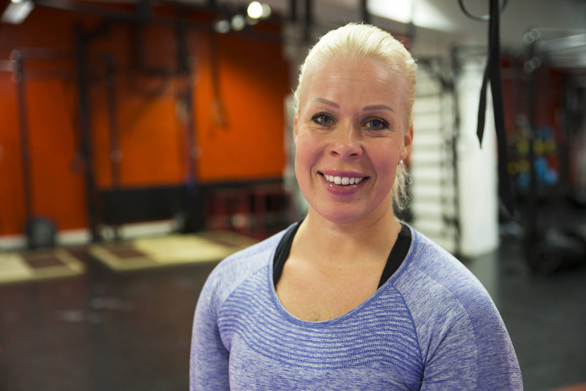 Kuntosaliyrittäjä Nora Yrjölä