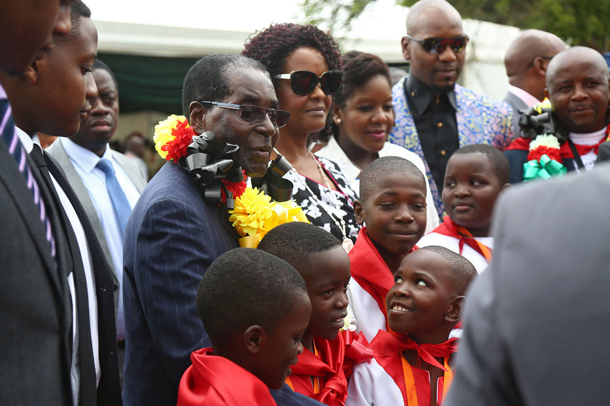 Robert Mugabe.