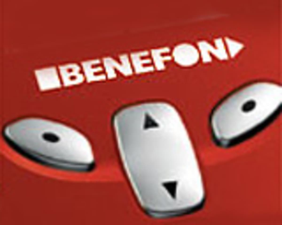 benefon-puhelimen näppäimistö