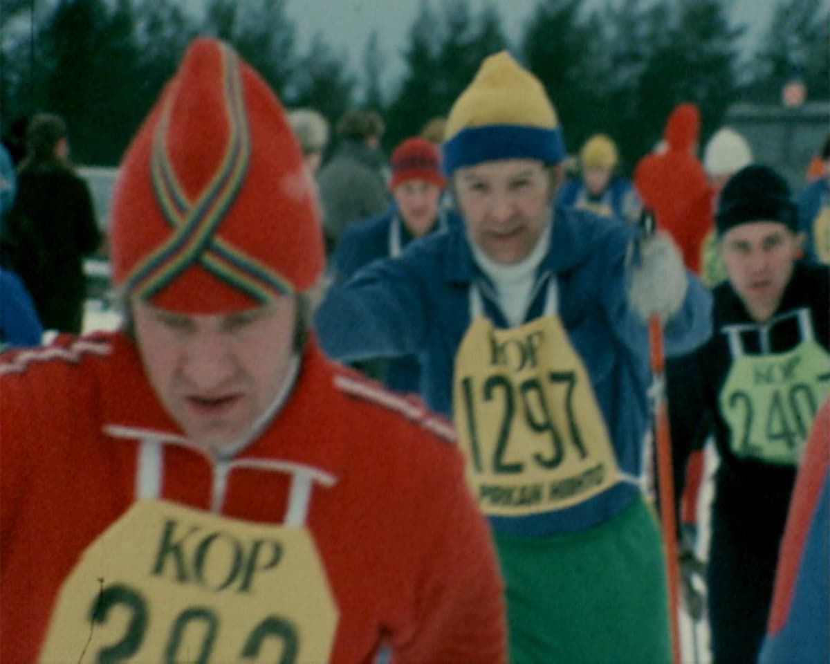 Pirkan hiihto vuonna 1975