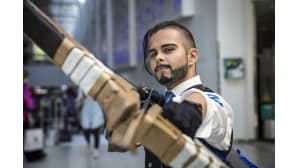 Animecon, cosplay, Hanzo, Overwatch