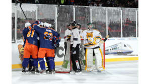 Tappara juhlii Pekka Saravon 1-0-maalia.