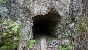 Bunkkerin suuaukko.