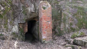 Bunkkerin suuaukko.