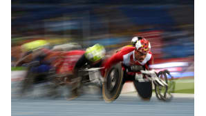 Thaimaan Rawat Tana kilpailemassa Rion paralympialaisissa 9. syyskuuta.