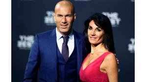 Zinedine ja Veronique Zidane.