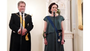 Itsenäisyyspäivän juhlavastaaotto.
