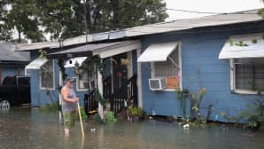 Cottage Groven alueella tulvi pahasti Houstonissa Texasissa 27. elokuuta.