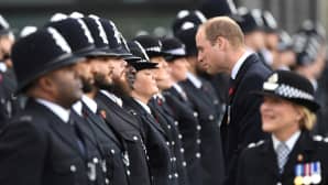 Prinssi William vieraili poliisien paraatissa Lontoon Hendonissa 3. marraskuuta.