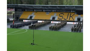 Puolustusvoimain lippujuhlan päivän paraati Seinäjoella 4.6.2018