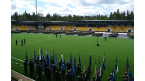 Puolustusvoimain lippujuhlan päivän paraati Seinäjoella 4.6.2018