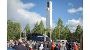 Puolustusvoimain lippujuhlan päivän juhlintaa Seinäjoella 4.6.2018