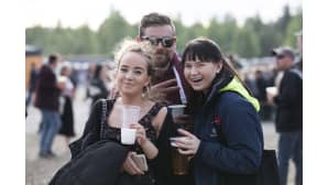 Rockfest, yleisöä