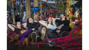 Kosmos Festival, Ristiina, metsäfestivaali, riippumatto
