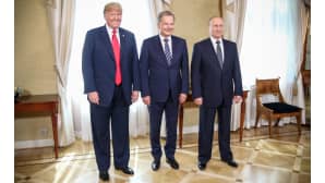 Donald Trump, Vladimir Putin ja Sauli Niinistö