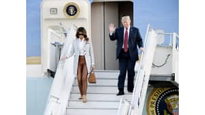 Donald Trump saapuu Suomeen.