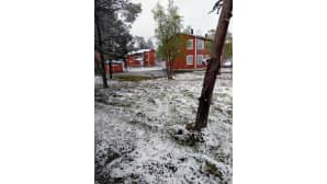 Tiistaiaamu Saariselällä.