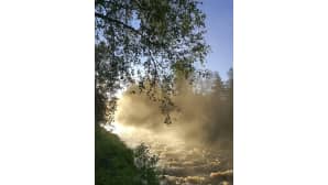 Kuohuva koski.