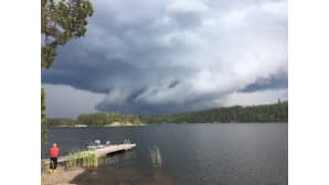 Ukkospilviä.